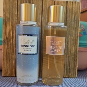 Victoria's Secret Sunslope and Sunrise Waves Mist Duo